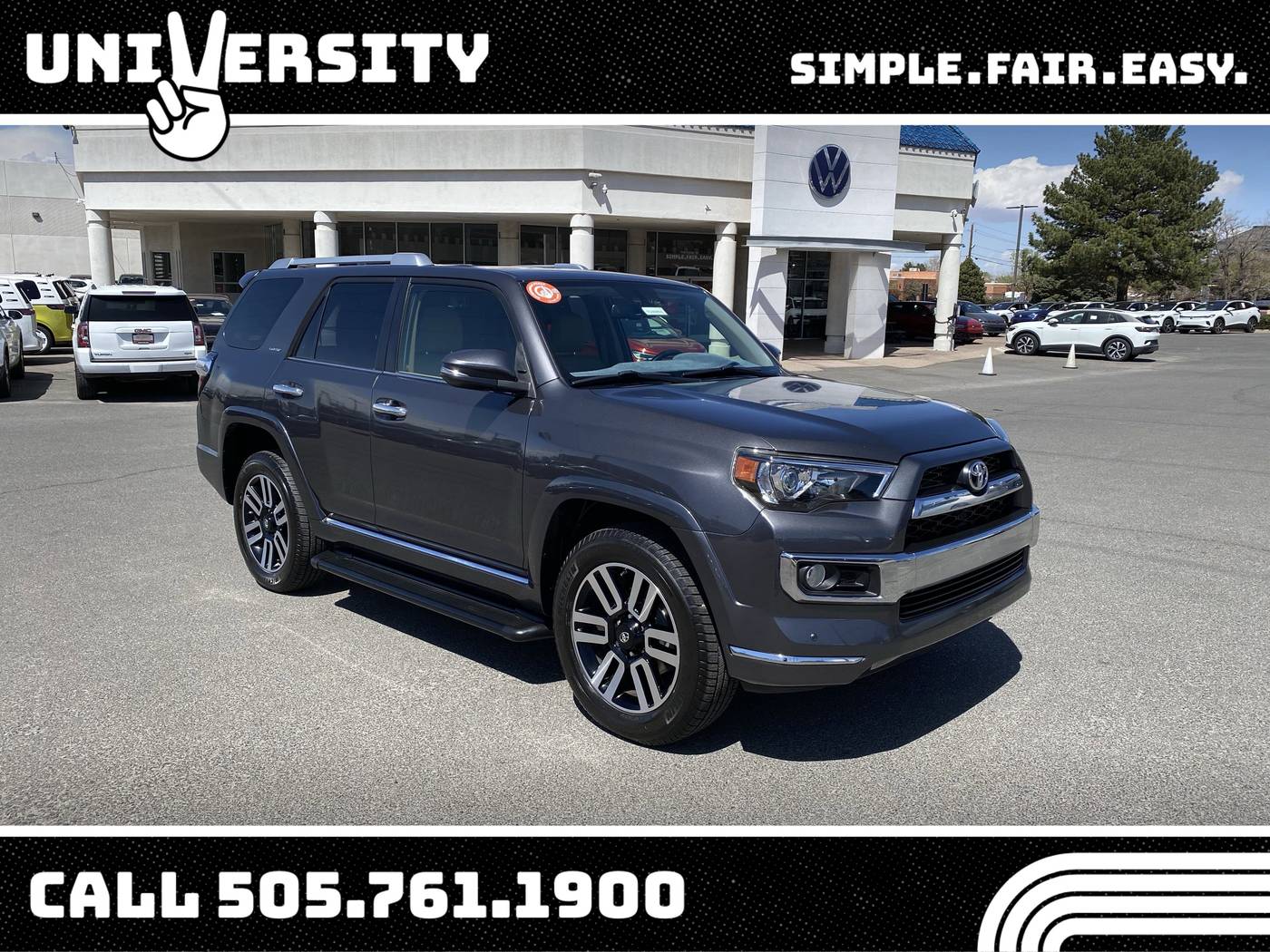 2019 Toyota 4Runner Limited — SUV — 53,782 mi — Albuquerque, NM