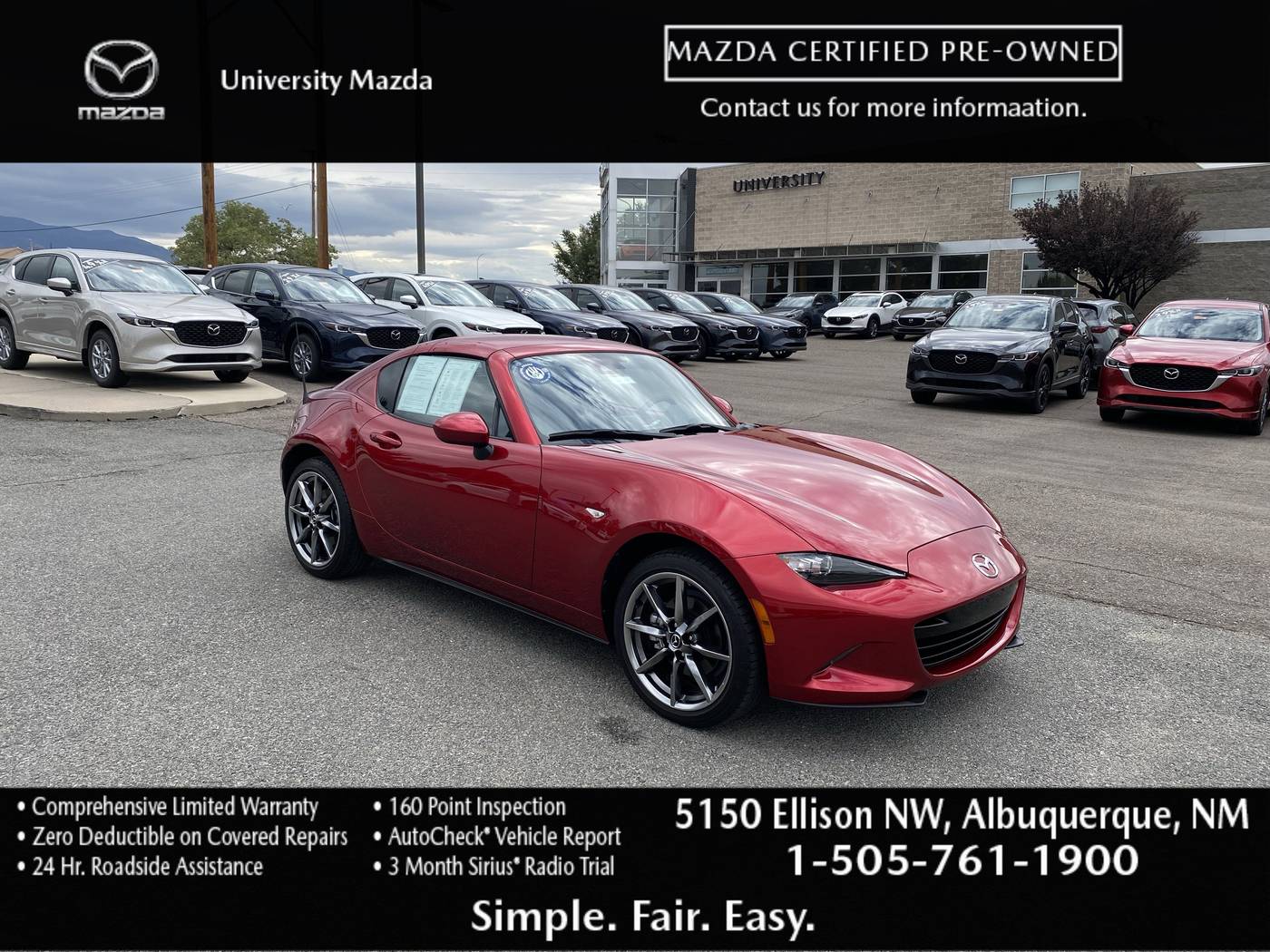 2023 Mazda MX-5 Miata Grand Touring — Convertible — 7,510 mi — Albuquerque, NM