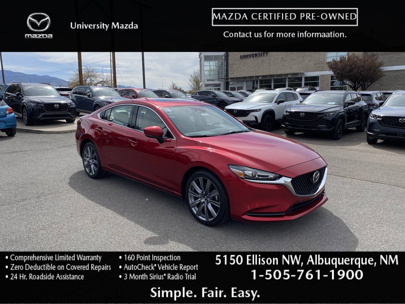 2021 Mazda Mazda6 Touring — Sedan — 42,311 mi — Albuquerque, NM