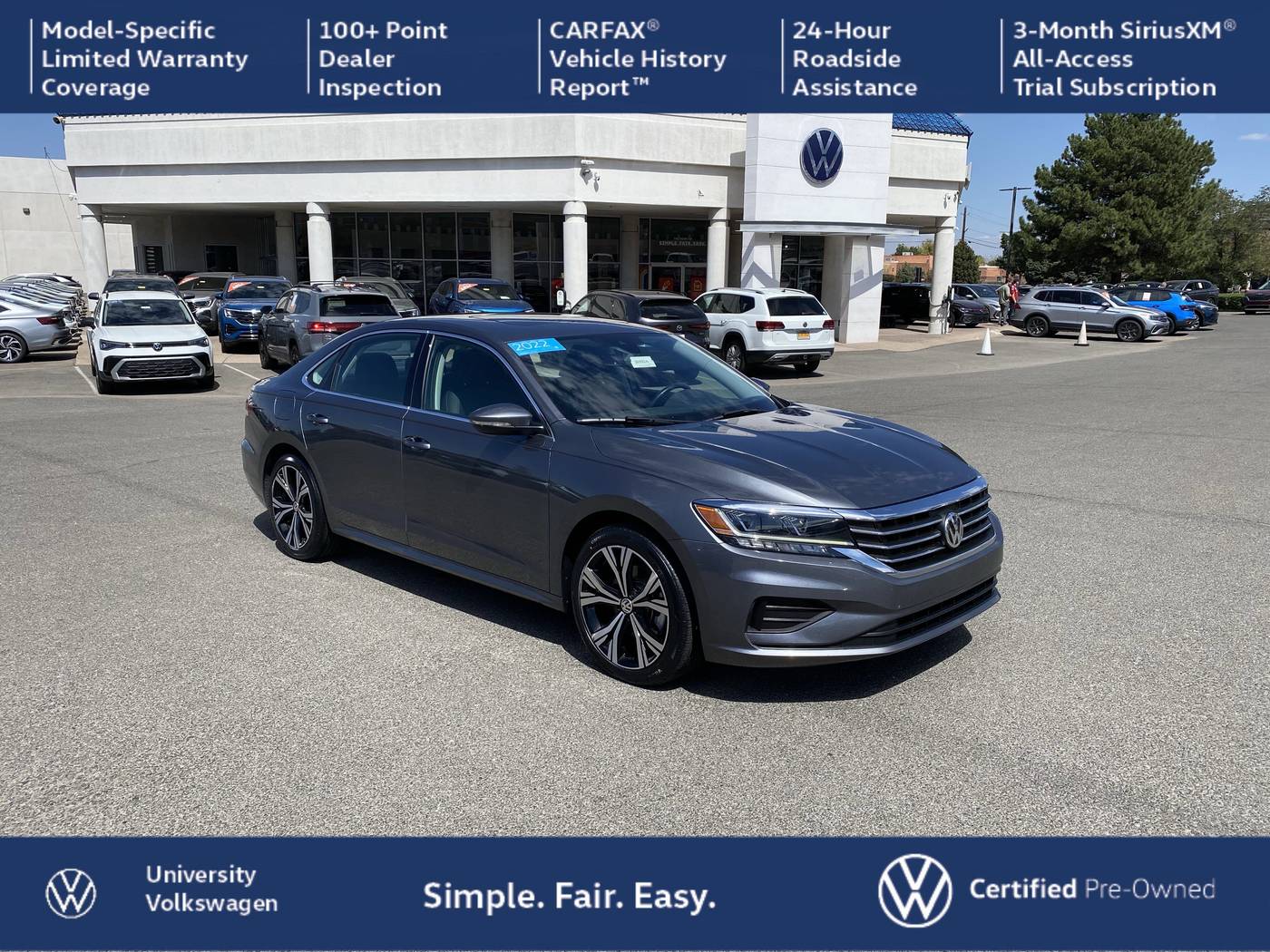 2022 Volkswagen Passat SE — Sedan — 63,586 mi — Albuquerque, NM