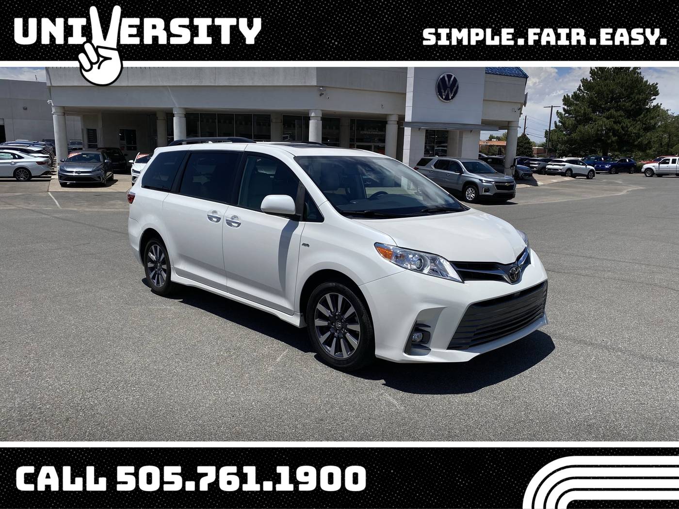 2019 Toyota Sienna XLE Premium — Minivan — 51,137 mi — Albuquerque, NM