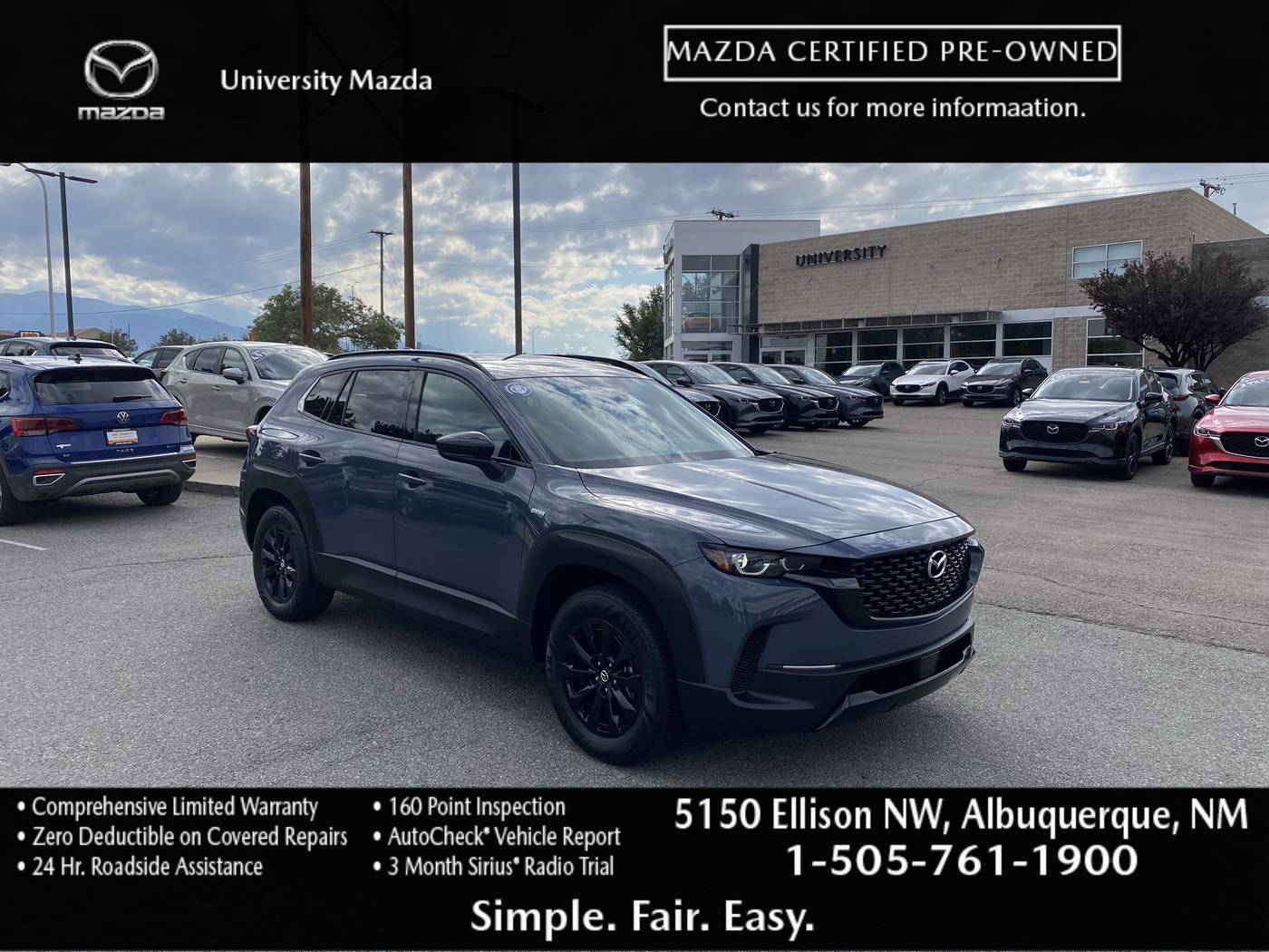 2025 Mazda CX-50 Hybrid Premium — SUV — 3,796 mi — Albuquerque, NM