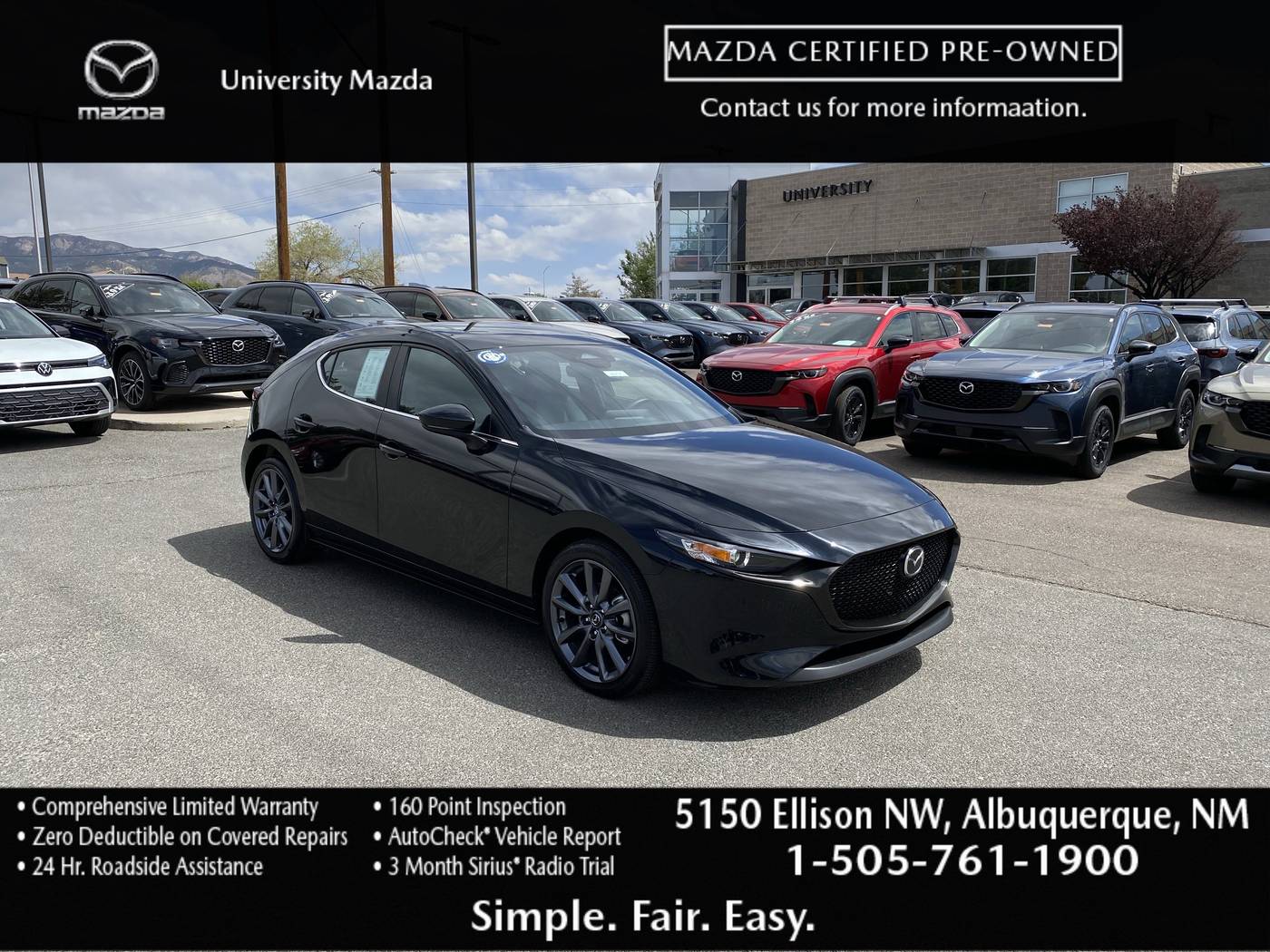 2024 Mazda Mazda3 Preferred — Hatchback — 3,367 mi — Albuquerque, NM