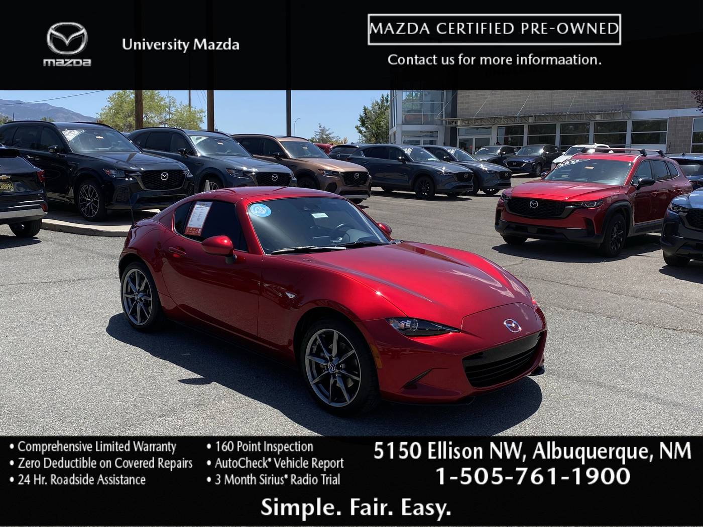 2020 Mazda MX-5 Miata Grand Touring — Convertible — 23,013 mi — Albuquerque, NM