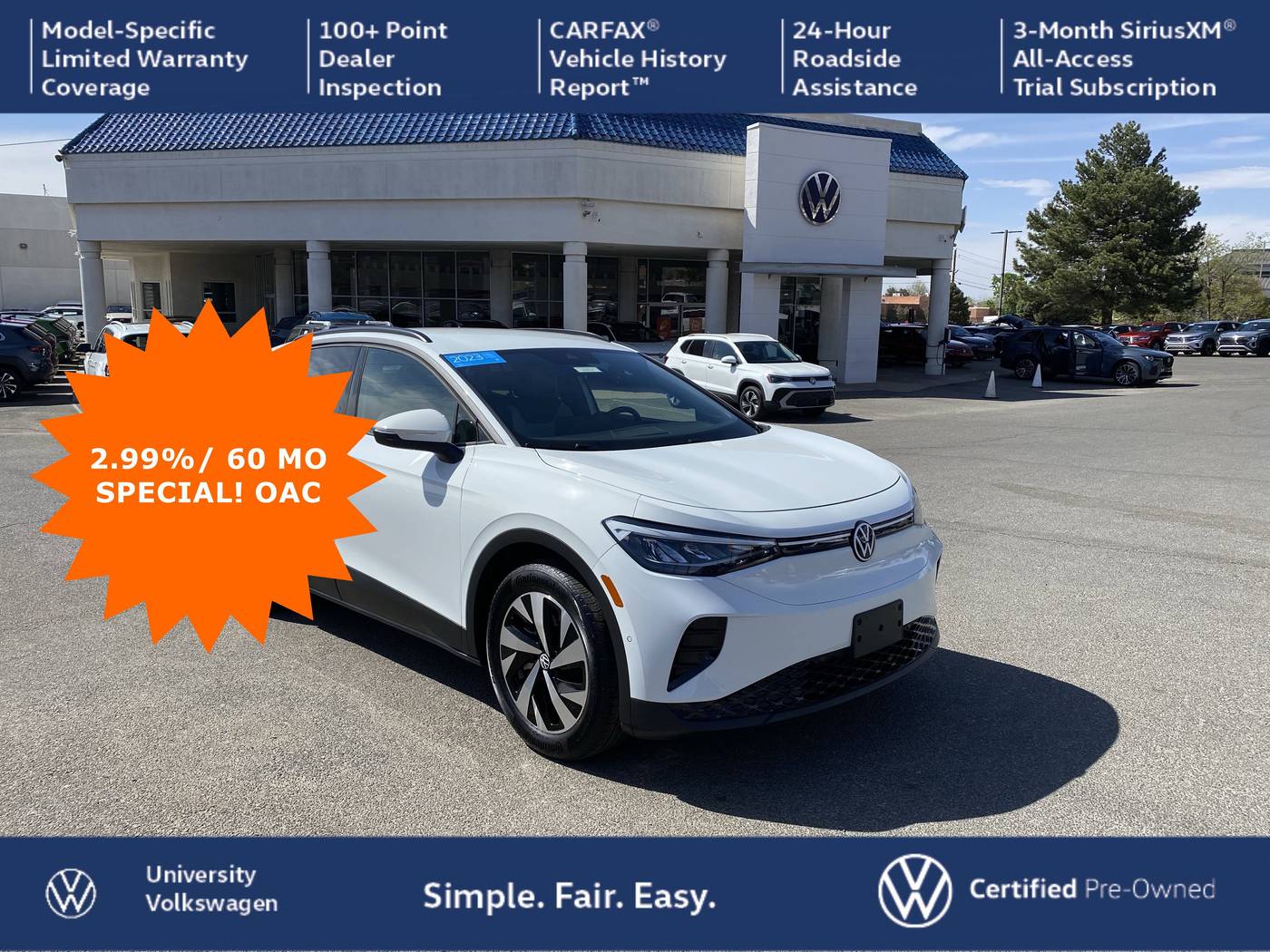 2023 Volkswagen ID.4 Standard — SUV — 2,087 mi — Albuquerque, NM