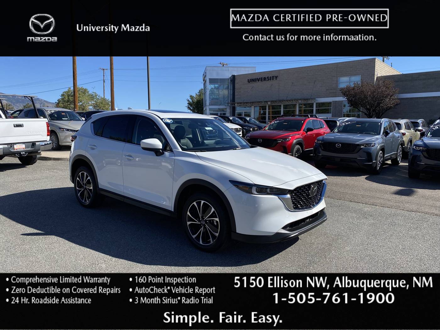 2023 Mazda CX-5 2.5 S Premium — SUV — 2,204 mi — Albuquerque, NM