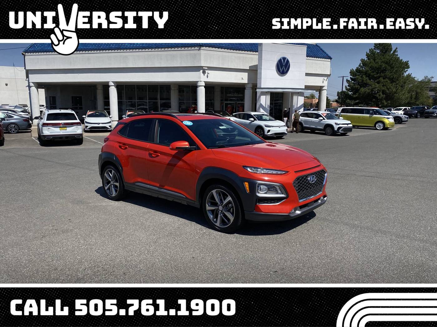2020 Hyundai Kona Ultimate — SUV — 45,048 mi — Albuquerque, NM