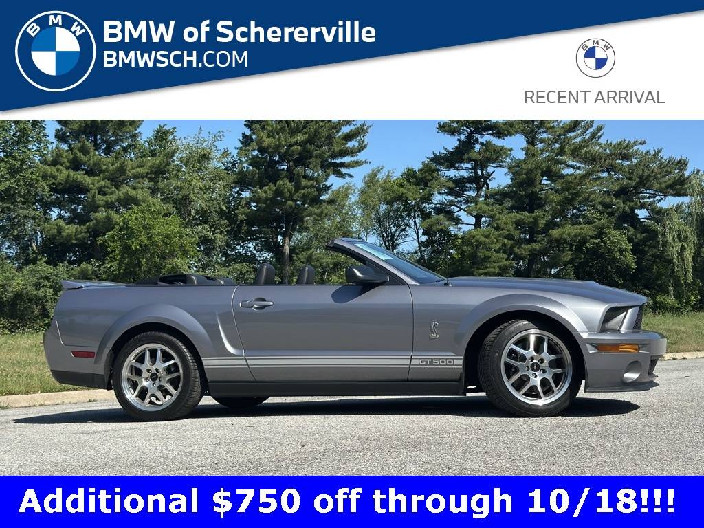 2007 Ford Mustang Shelby GT500 — Convertible — 9,904 mi — Schererville, IN