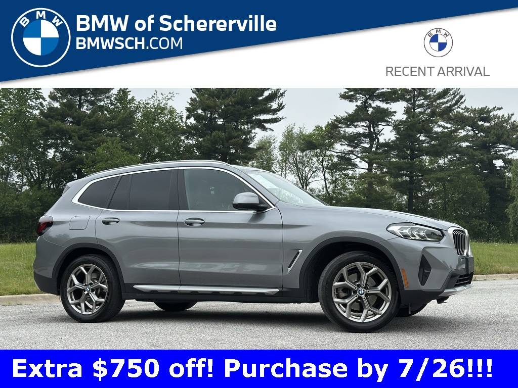 2023 BMW X3 30i — SUV — 47,539 mi — Schererville, IN