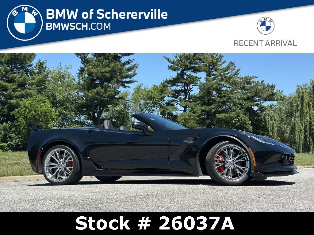 2015 Chevrolet Corvette Z06 3LZ — Convertible — 11,507 mi — Schererville, IN