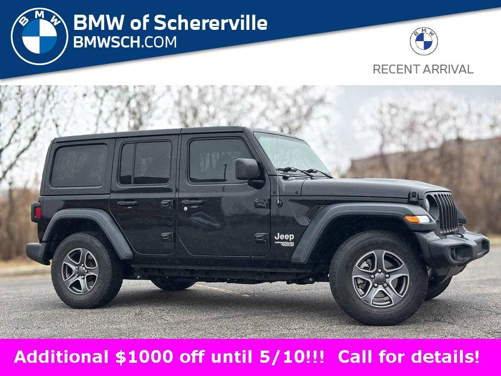 2019 Jeep Wrangler Sport S — SUV — 75,749 mi — Schererville, IN