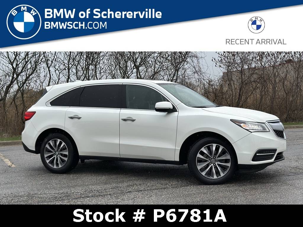 2016 Acura MDX Technology Package — SUV — 149,794 mi — Schererville, IN