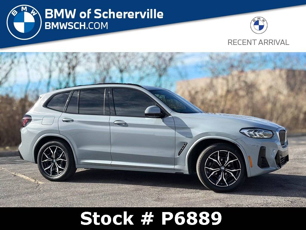 2022 BMW X3 30i — SUV — 52,925 mi — Schererville, IN
