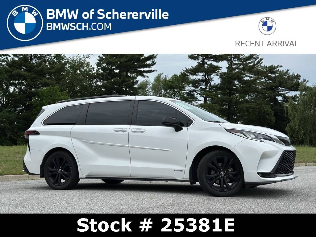 2021 Toyota Sienna XSE — Minivan — 93,189 mi — Schererville, IN