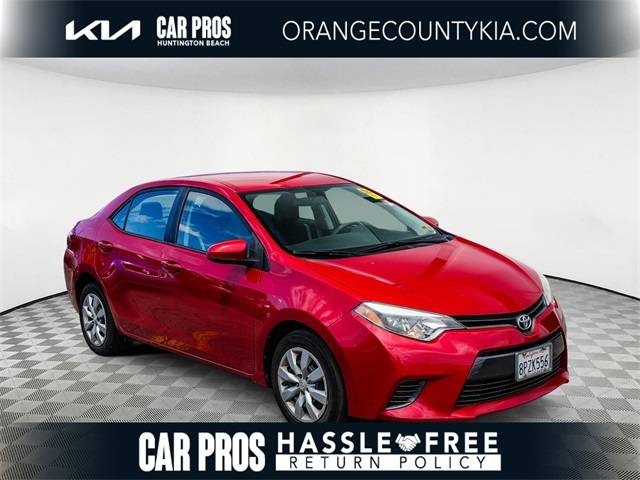2016 Toyota Corolla LE — Sedan — 47,051 mi — Huntington Beach, CA