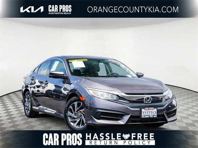 2017 Honda Civic EX — Sedan — 87,131 mi — Huntington Beach, CA