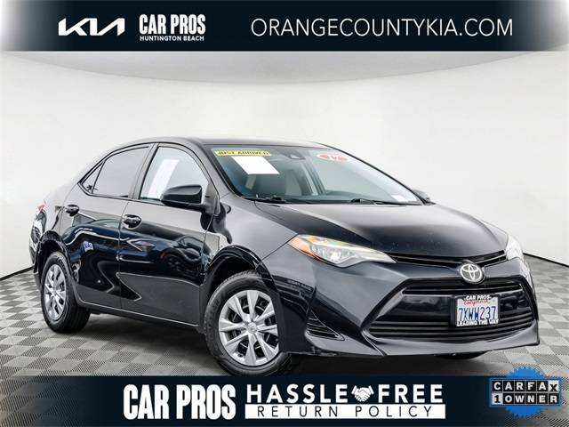 2017 Toyota Corolla L — Sedan — 114,472 mi — Huntington Beach, CA