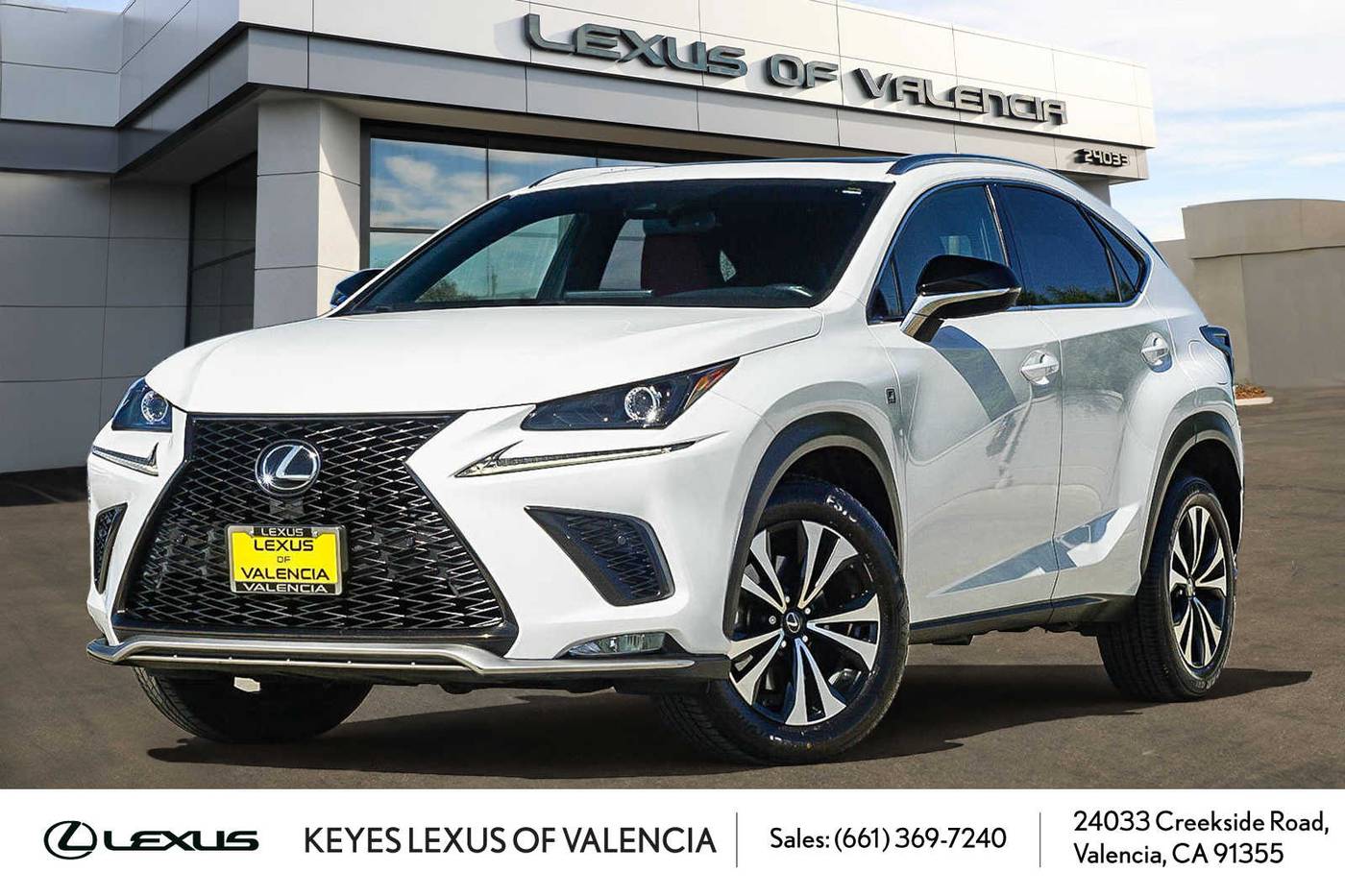 2020 Lexus NX NX 300 F Sport — SUV — 46,852 mi — Valencia, CA