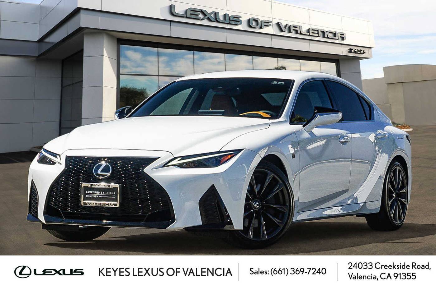 2025 Lexus IS IS 300 F SPORT Design — Sedan — 2,107 mi — Valencia, CA