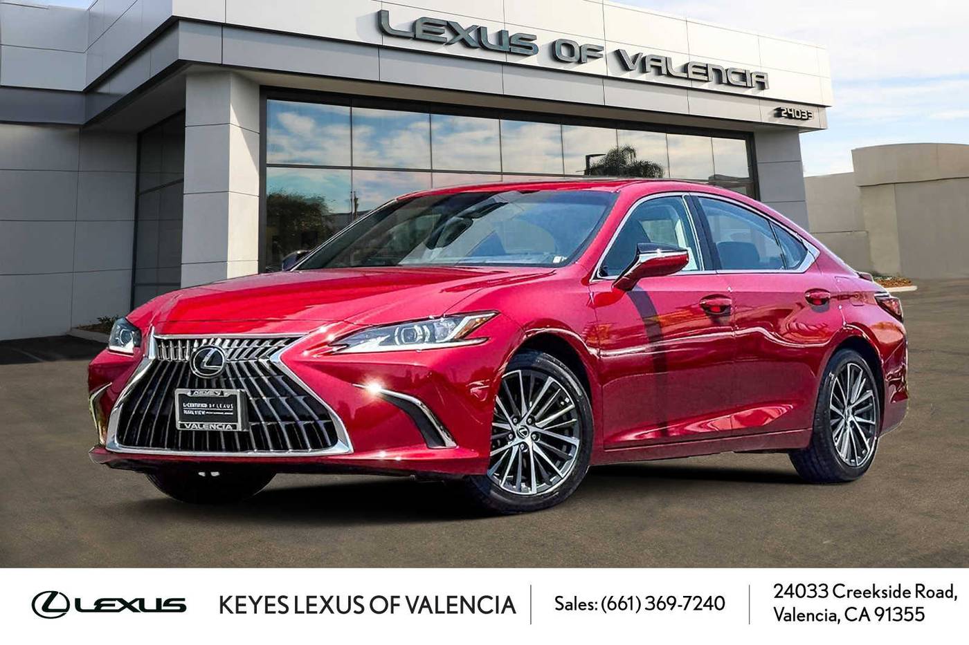 2025 Lexus ES ES 300h — Sedan — 11,509 mi — Valencia, CA