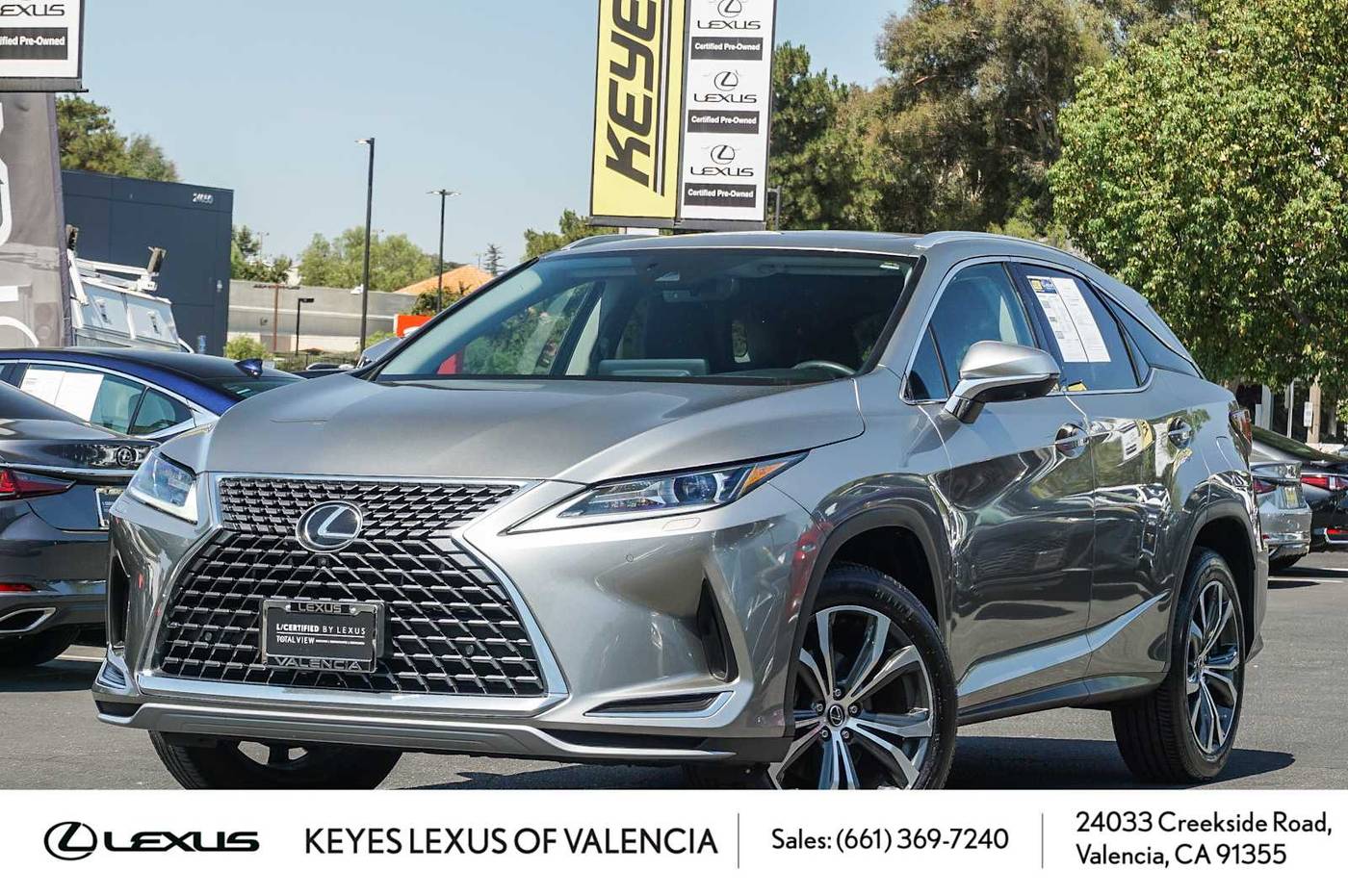 2022 Lexus RX RX 350 — SUV — 13,537 mi — Valencia, CA