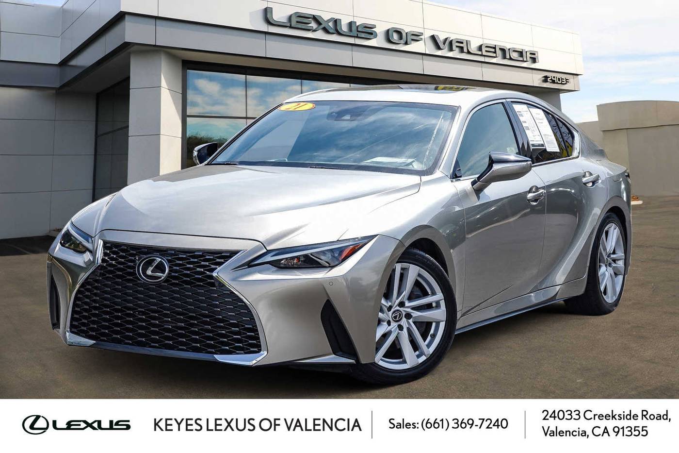 2021 Lexus IS IS 300 — Sedan — 49,469 mi — Valencia, CA