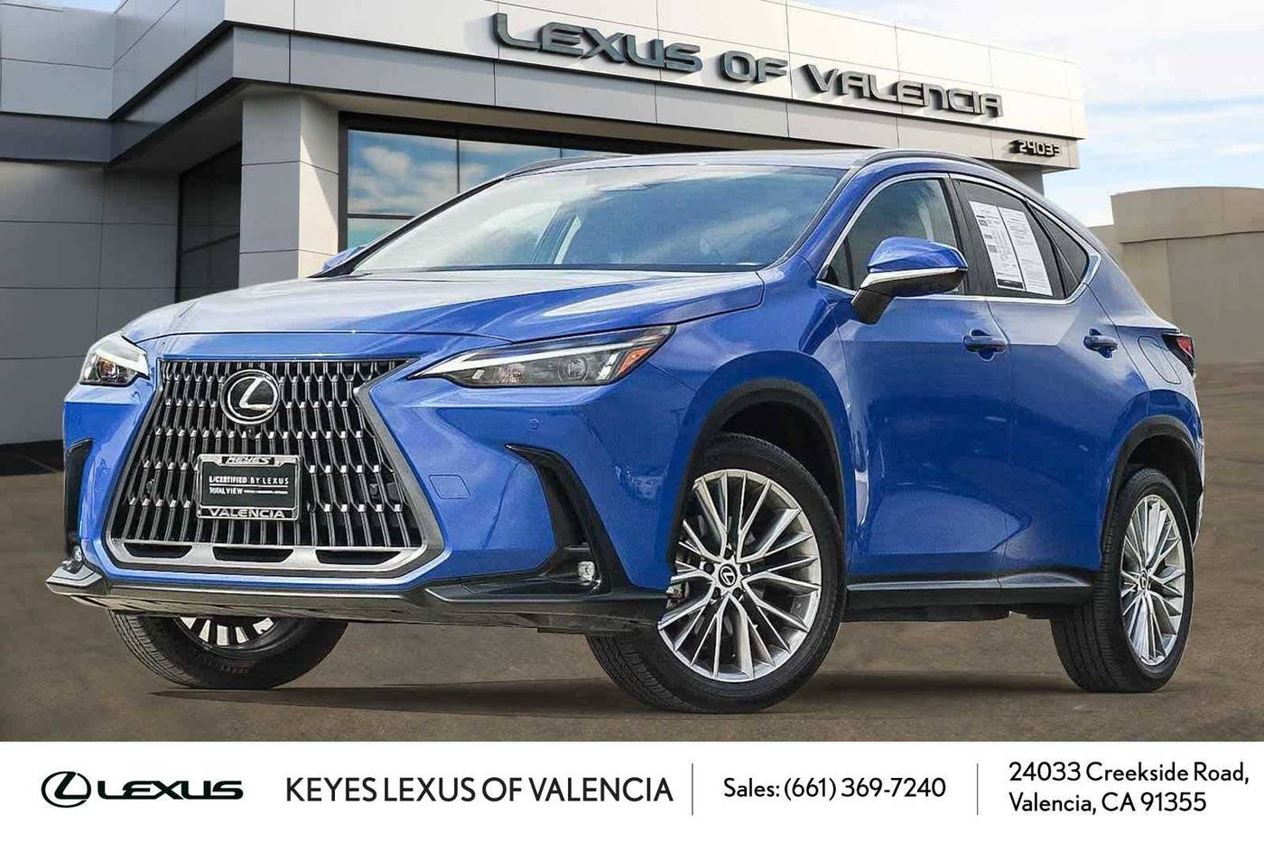 2025 Lexus NX NX 350 Premium — SUV — 13,670 mi — Valencia, CA