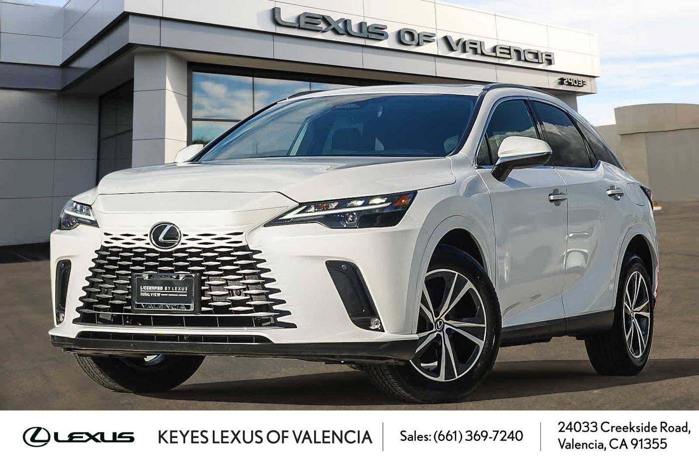 2024 Lexus RX RX 350 — SUV — 6,056 mi — Valencia, CA