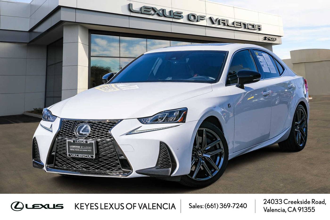 2019 Lexus IS IS 300 — Sedan — 21,861 mi — Valencia, CA