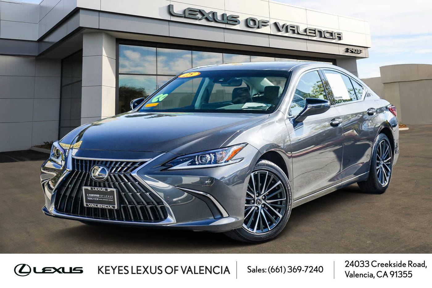2025 Lexus ES ES 350 — Sedan — 214 mi — Valencia, CA
