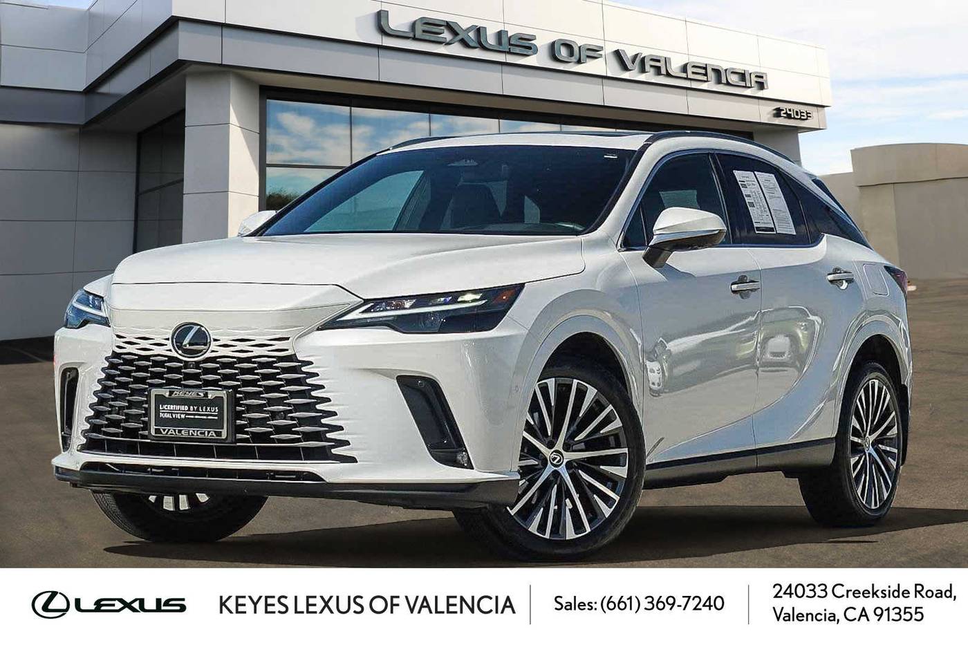 2025 Lexus RX RX 350h Premium Plus — SUV — 16,681 mi — Valencia, CA