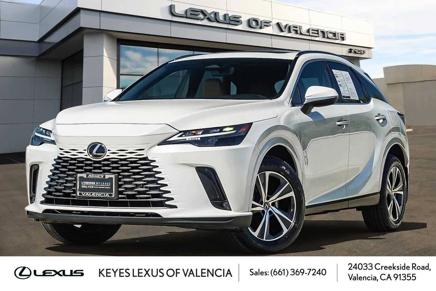 2023 Lexus RX RX 350 Premium — SUV — 24,717 mi — Valencia, CA