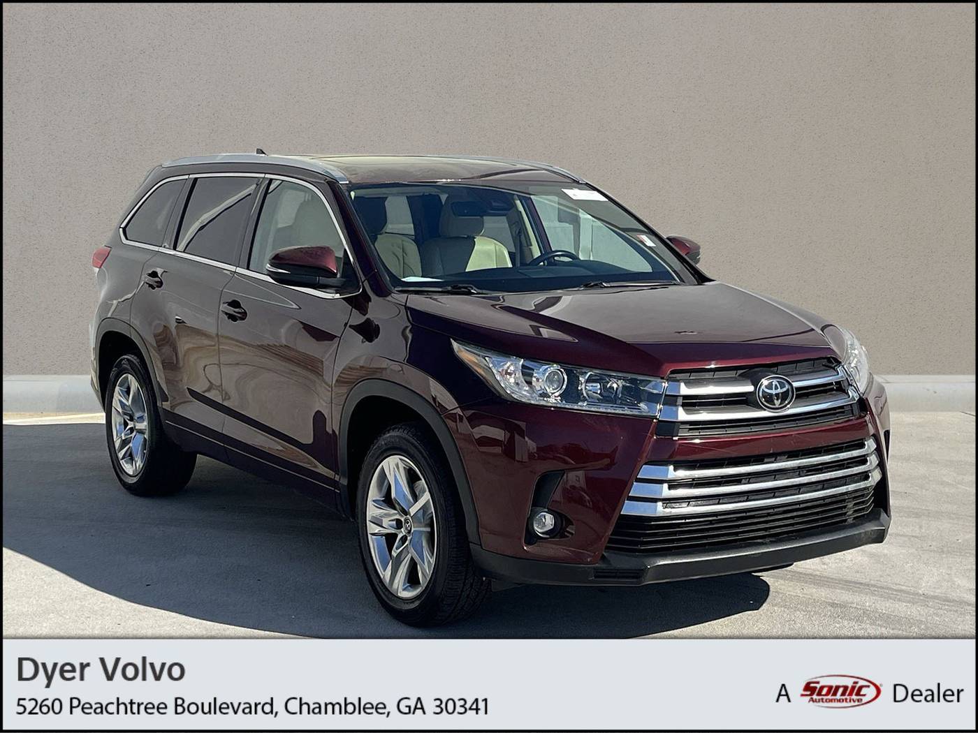 2019 Toyota Highlander Limited — SUV — 111,476 mi — Chamblee, GA