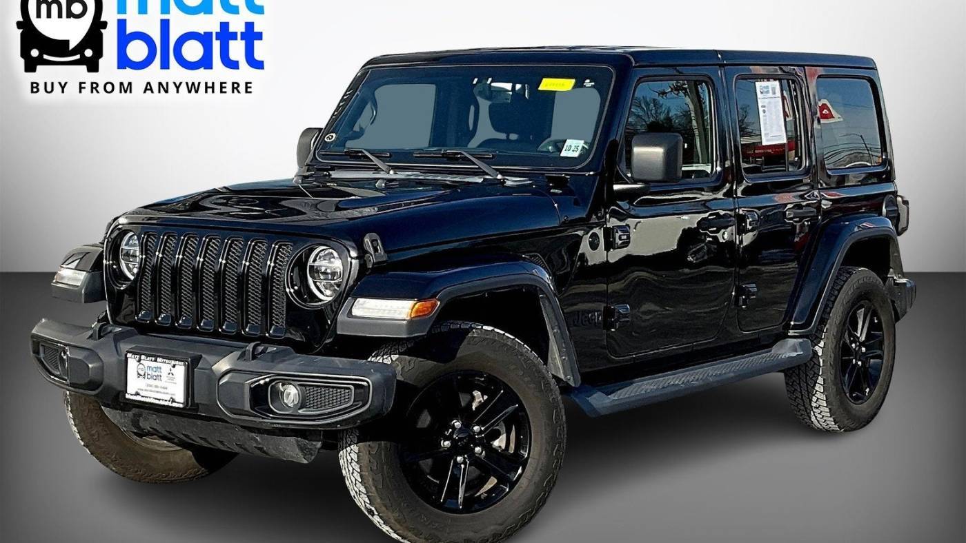 2021 Jeep Wrangler Sahara Altitude — SUV — 27,811 mi — Glassboro, NJ