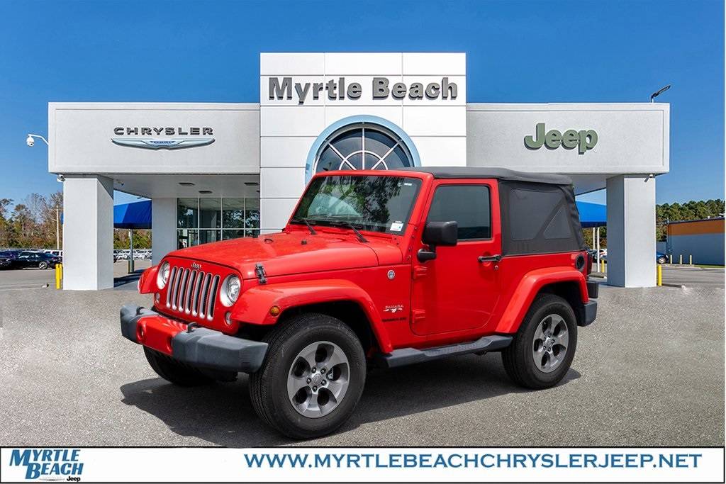 2017 Jeep Wrangler Sahara — SUV — 80,181 mi — Myrtle Beach, SC