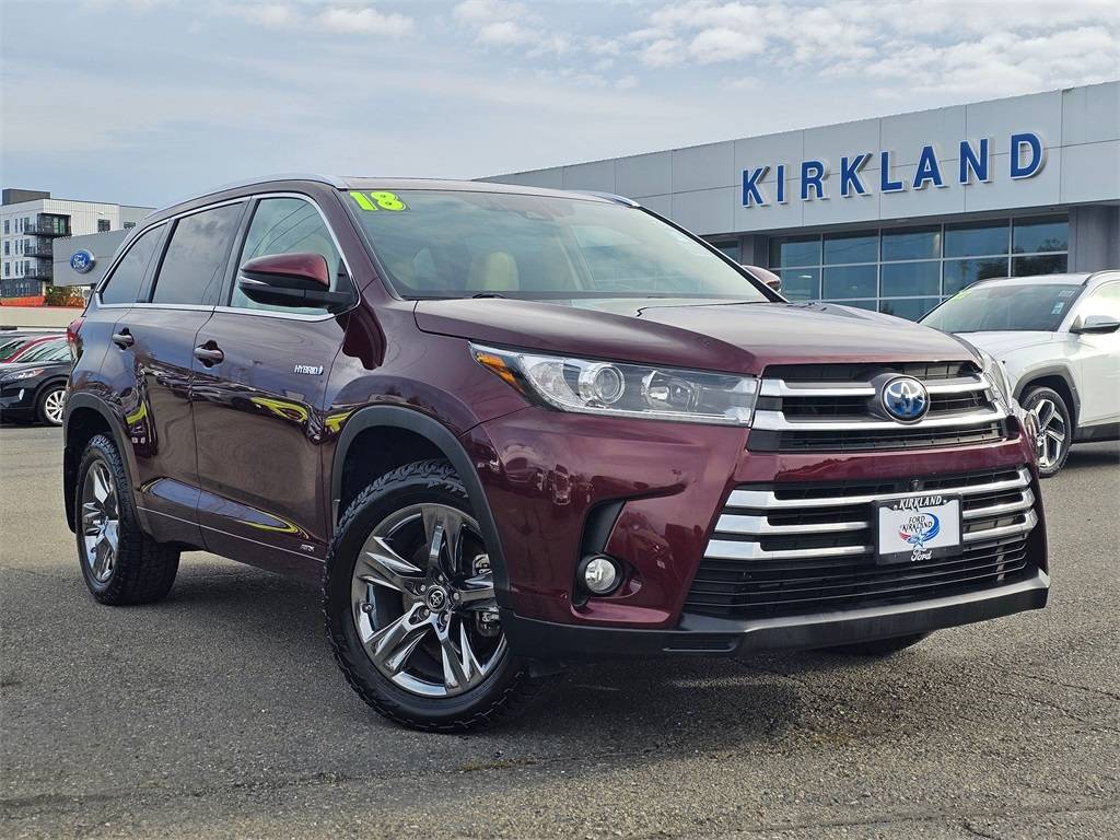 2018 Toyota Highlander Hybrid Limited Platinum — SUV — 47,955 mi — Kirkland, WA