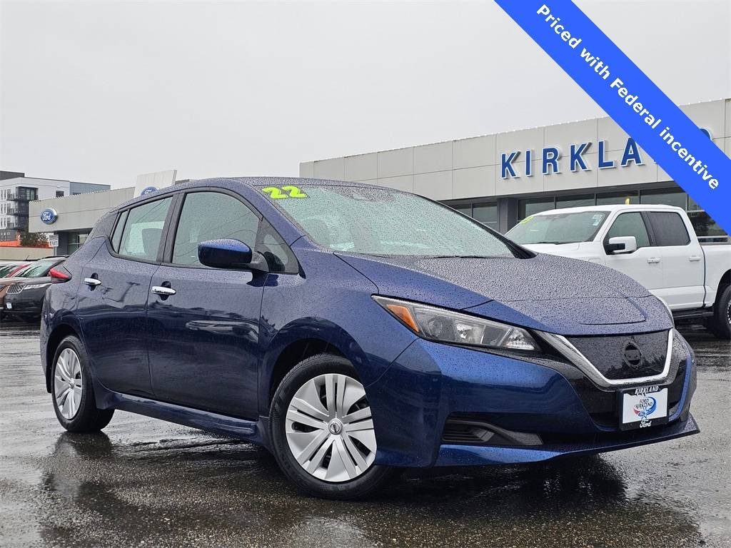 2022 Nissan LEAF S — Hatchback — 34,983 mi — Kirkland, WA
