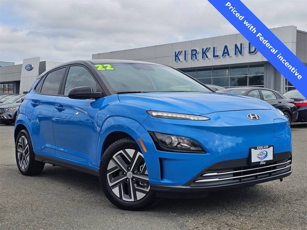 2022 Hyundai Kona Electric SEL — SUV — 43,090 mi — Kirkland, WA