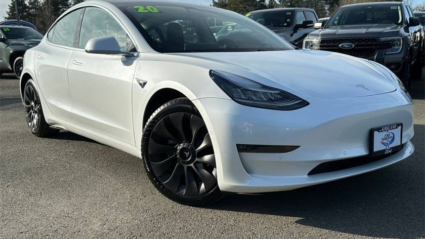 2020 Tesla Model 3 Long Range — Sedan — 36,694 mi — Kirkland, WA