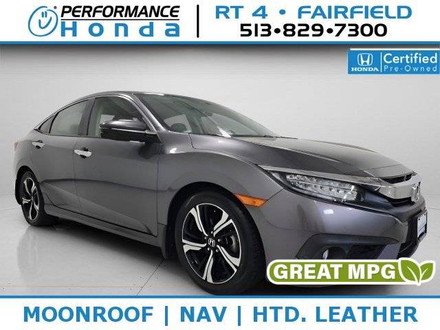2018 Honda Civic Touring — Sedan — 37,254 mi — Fairfield, OH