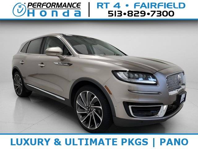 2019 Lincoln Nautilus Reserve — SUV — 86,105 mi — Fairfield, OH