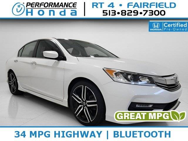 2017 Honda Accord Sport — Sedan — 62,663 mi — Fairfield, OH