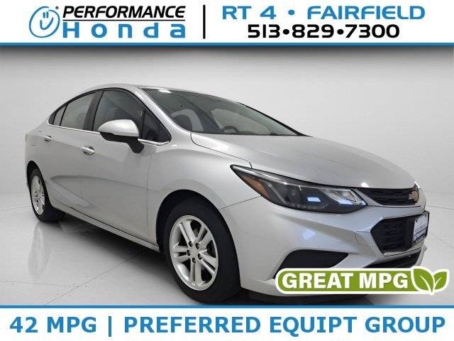 2016 Chevrolet Cruze LT — Sedan — 163,613 mi — Fairfield, OH