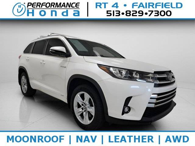 2019 Toyota Highlander Hybrid Limited Platinum — SUV — 80,055 mi — Fairfield, OH