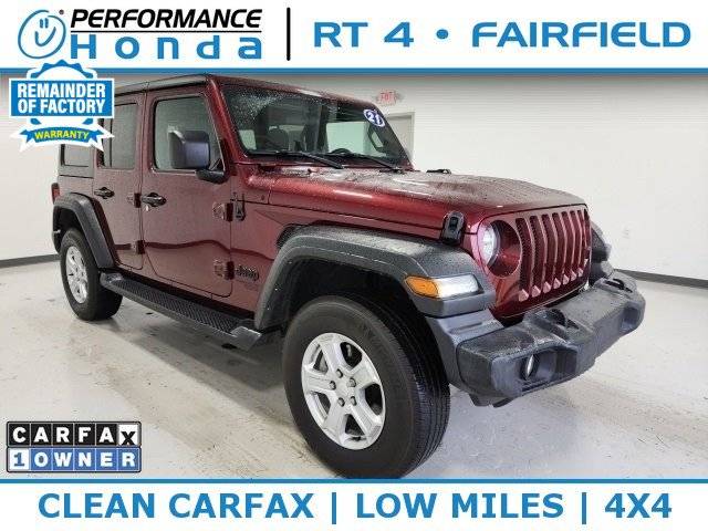 2021 Jeep Wrangler Sport S — SUV — 28,640 mi — Fairfield, OH