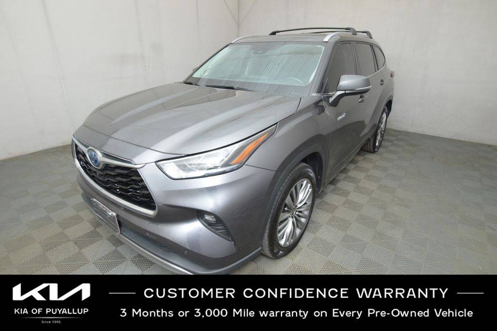 2021 Toyota Highlander Hybrid Platinum — SUV — 55,283 mi — Puyallup, WA
