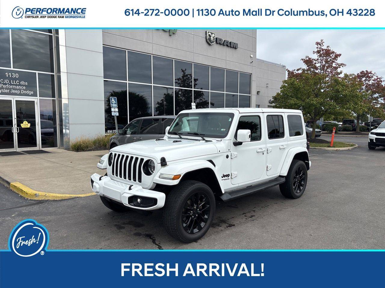 2021 Jeep Wrangler Sahara High Altitude — SUV — 90,918 mi — Columbus, OH