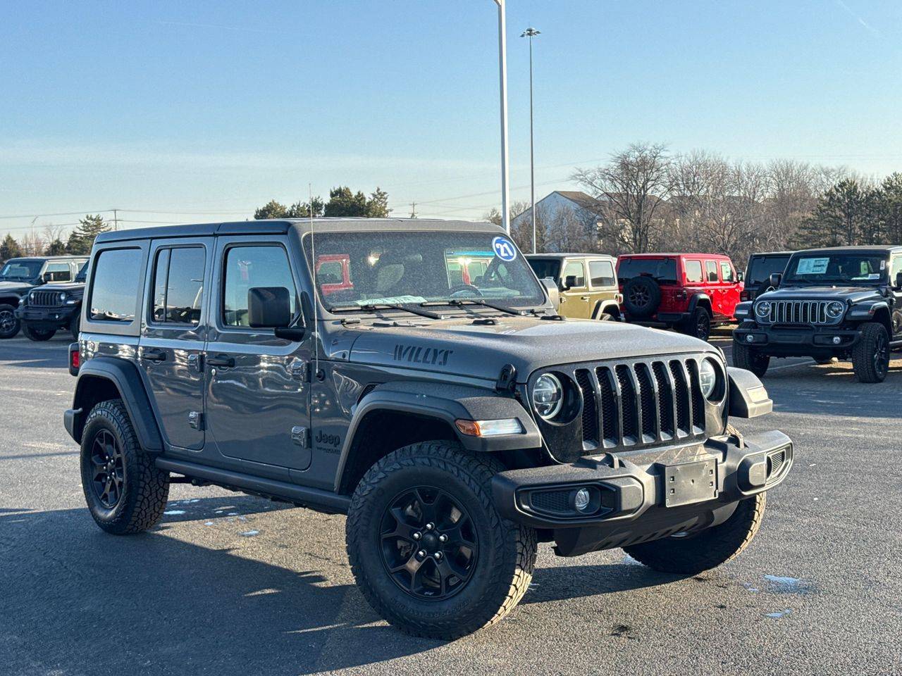 2021 Jeep Wrangler Willys — SUV — 61,189 mi — Columbus, OH