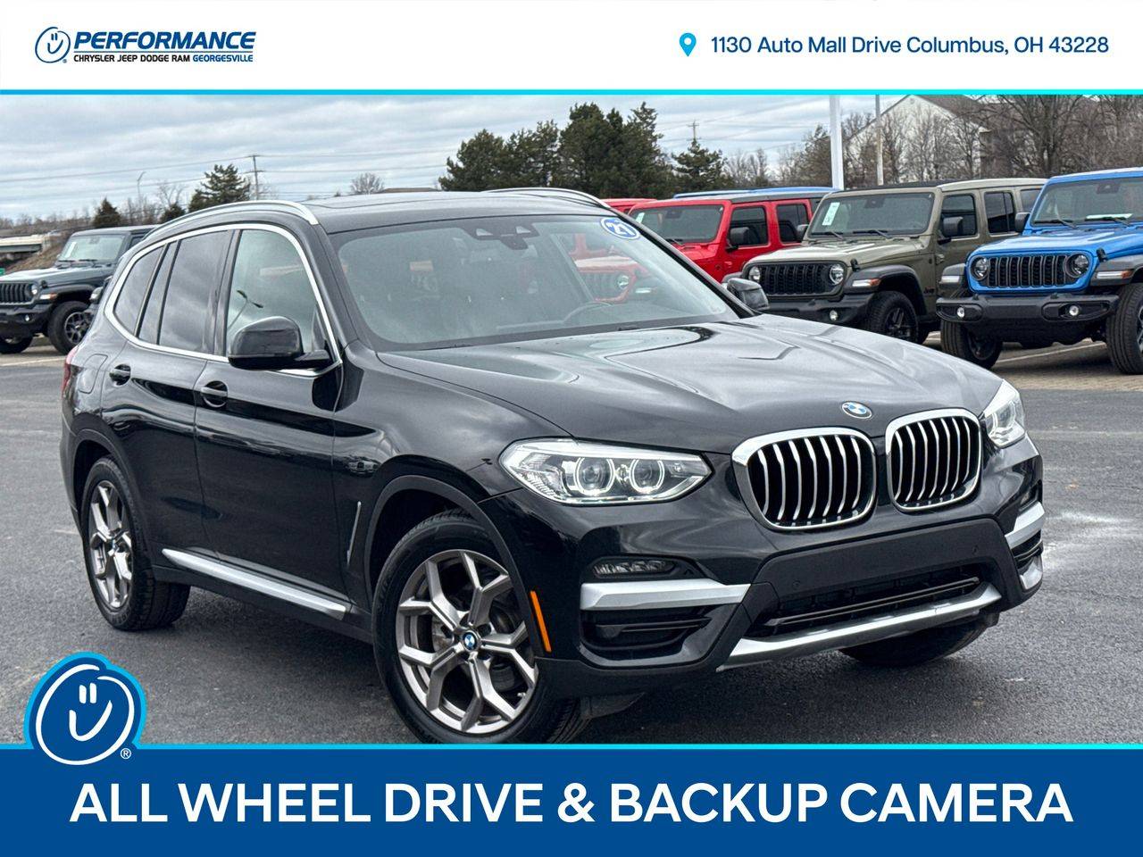 2021 BMW X3 30i — SUV — 56,532 mi — Columbus, OH