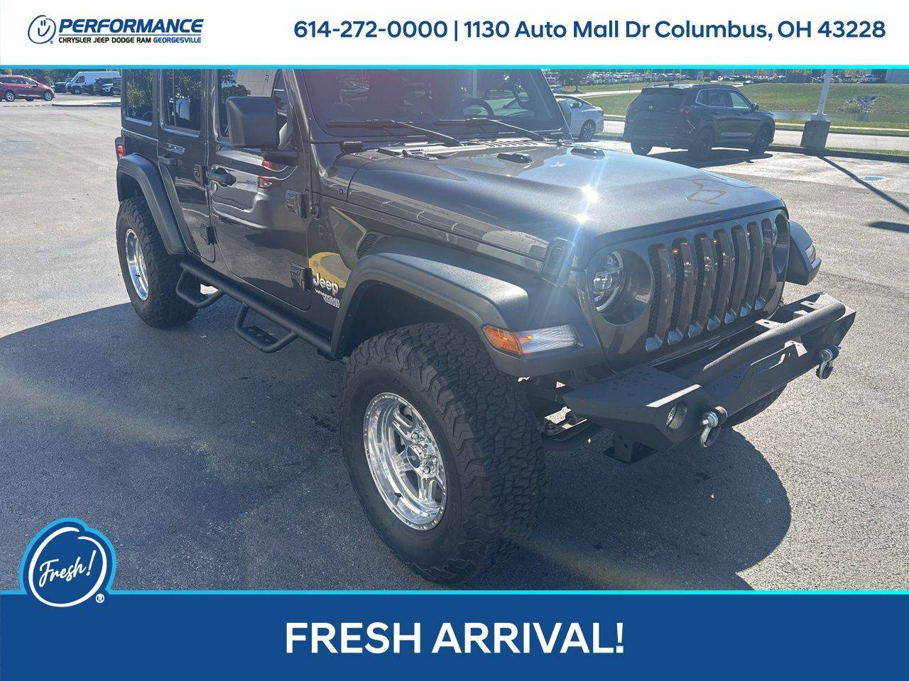 2020 Jeep Wrangler Sport S — SUV — 19,162 mi — Columbus, OH